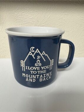 I love you to moon and back members mark mug